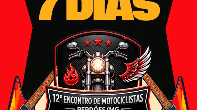 Perdões recebe 12º Encontro de Motociclistas