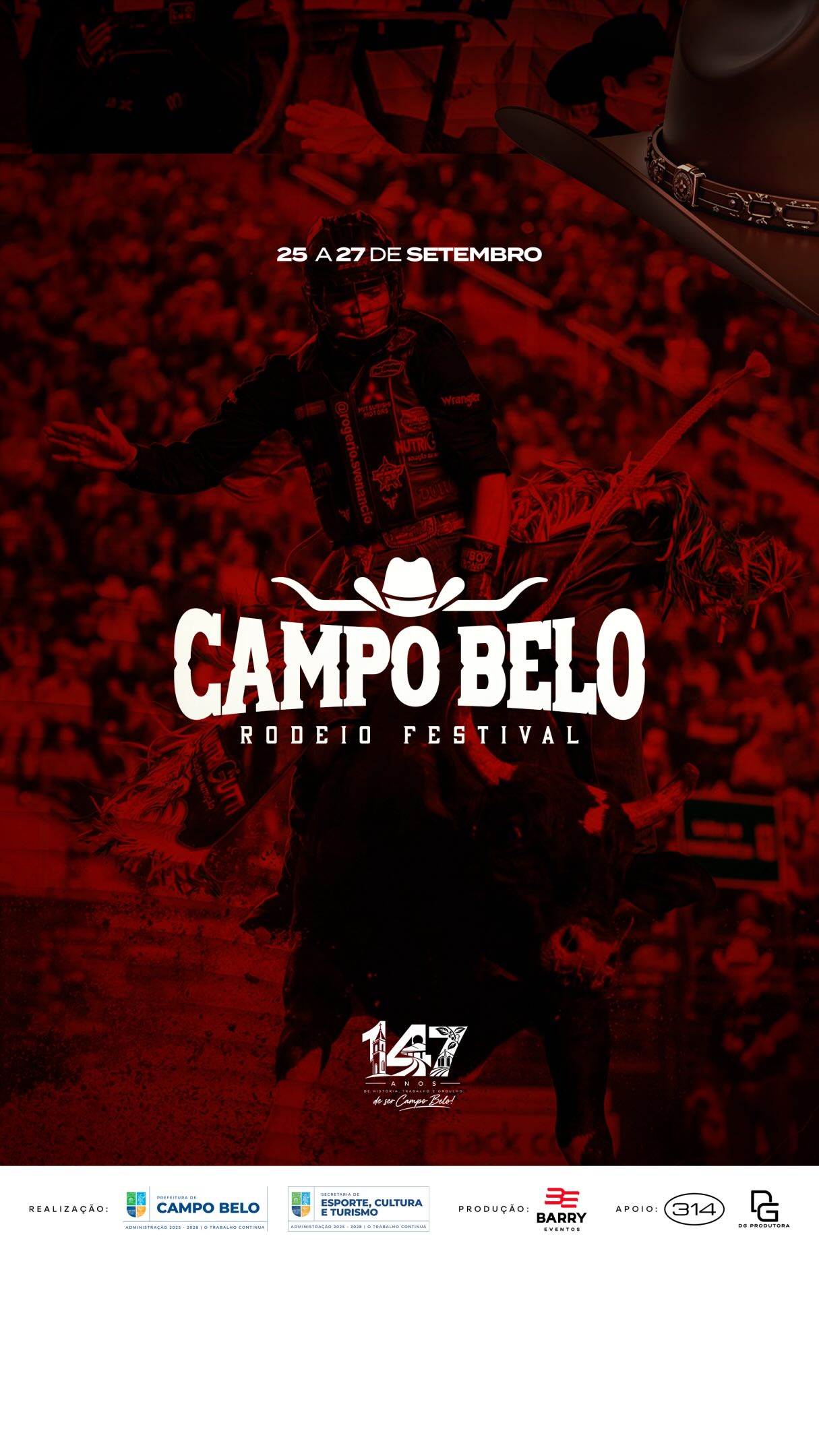 Campo Belo Celebra 147 Anos com Rodeio e Música