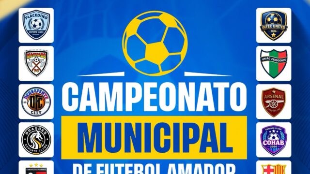 Perdões já se prepara para o campeonato de futebol