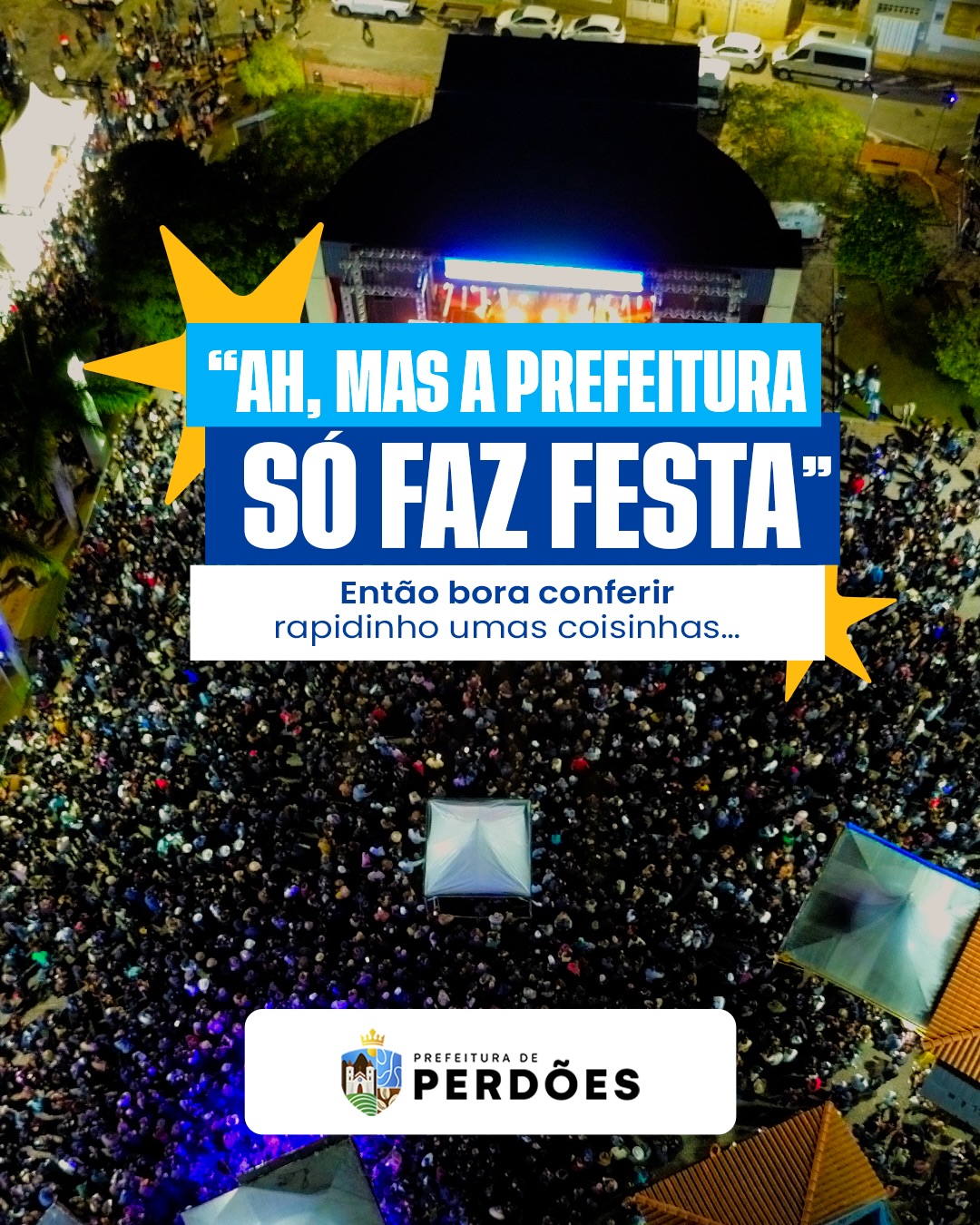 Trabalho da Prefeitura vai além das festas